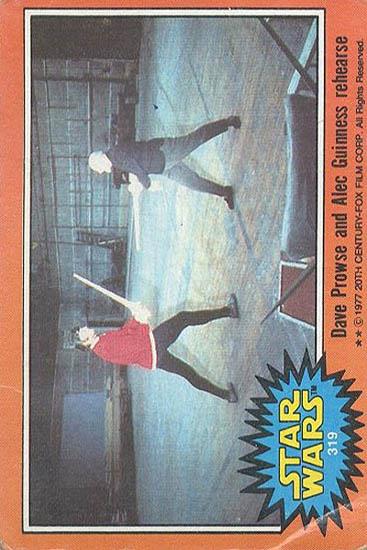 319 Dave Prowse and Alex Guinness Rehearse