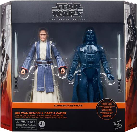 Obi-Wan Kenobi and Darth Vader Concept Art Edition