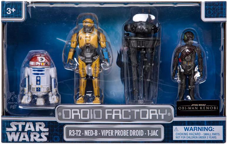 R3-T2, NED-B, Viper Probe Droid, 1-JAC (Obi-Wan Kenobi)