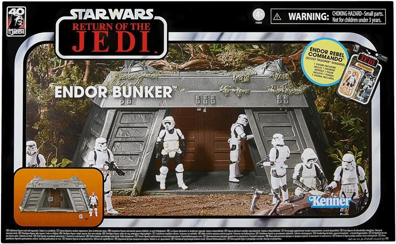 Endor Bunker with Endor Rebel Commando