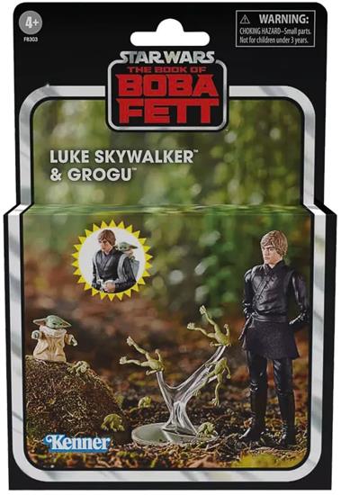 Luke Skywalker and Grogu