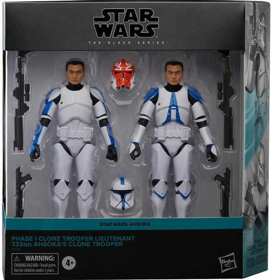 Phase I Clone Trooper Lieutenant and 332nd Ahsoka's Clone Trooper