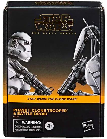 Phase II Clone Trooper and Battle Droid