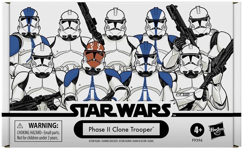 Phase II Clone Trooper, exclusive Hasbro Pulse and Entertainment Earth