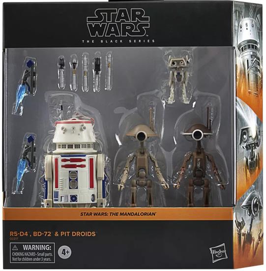 R5-D4, BD-72 and Pit Droids