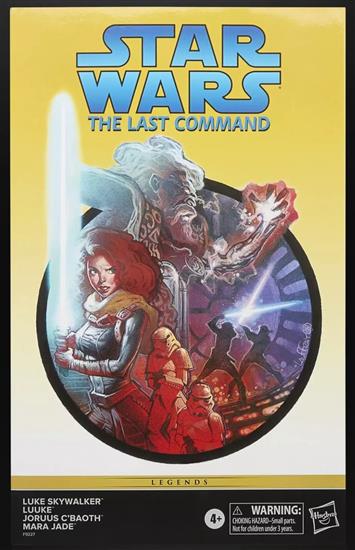 Last Command: Luke Skywalker, Luuke, Jaruus C'Baoth, Mara Jade