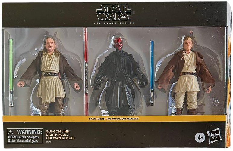 The Phantom Menace Qui-Gon Jinn, Obi-Wan Kenobi, Dauth Maul
