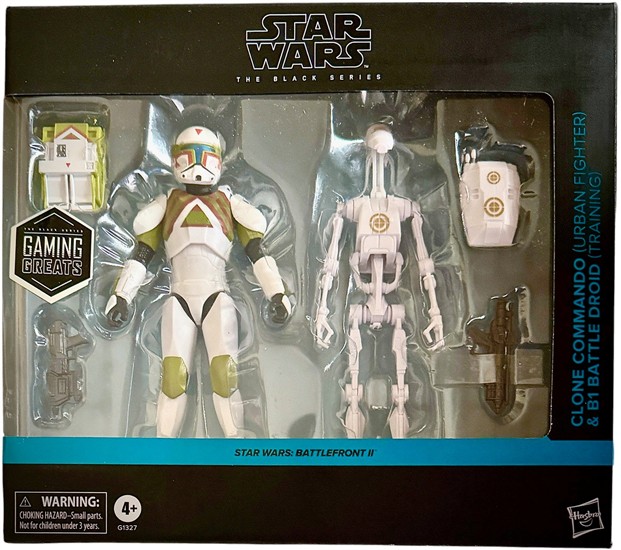 Clone Commando (Urban Fighter) and B1 Battle Droid (Training)