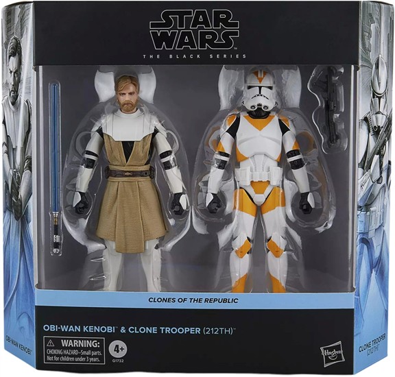 Obi-Wan Kenobi and Clone Trooper (212th)