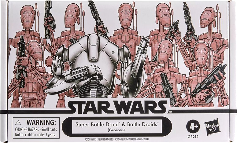 Super Battle Droid and Battle Droids