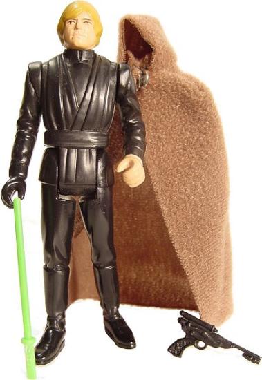 Luke Skywalker Jedi, green lightsaber