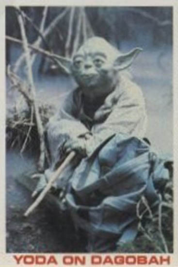 Yoda on Dagobah