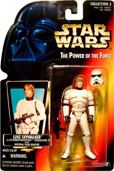 Luke Skywalker in Stormtrooper disguise