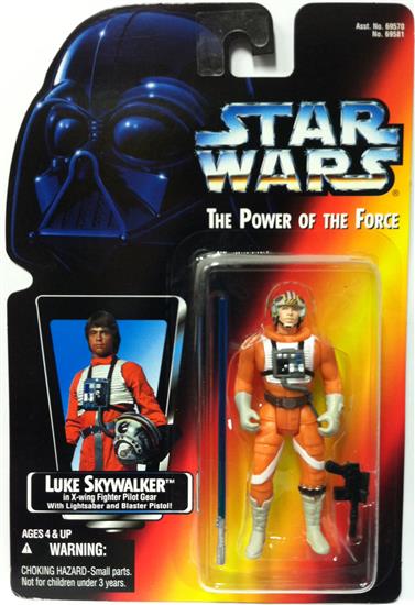 Luke Skywalker in X-wing fighter pilot gear