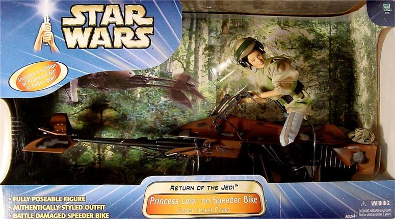 Princess Leia on Speeder Bike