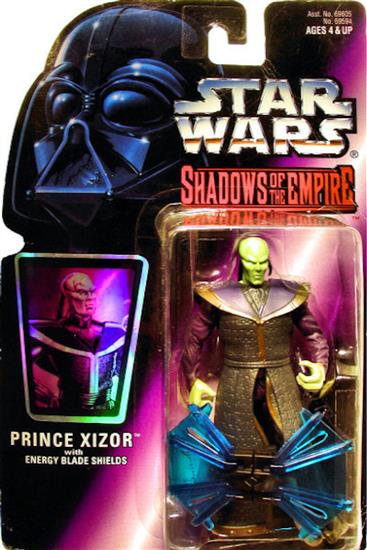 Prince Xizor with energy blade shields .00