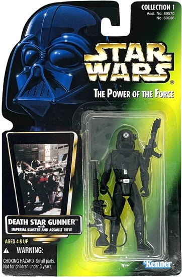 Death Star Gunner with Imperial blaster and assault rifle .01, photo, col. 1