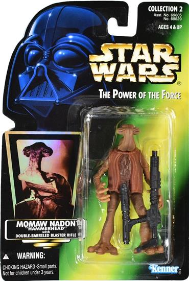 Momaw Nadon ''Hammerhead'' with double-barreled blaster rifle .01, holo, col. 2