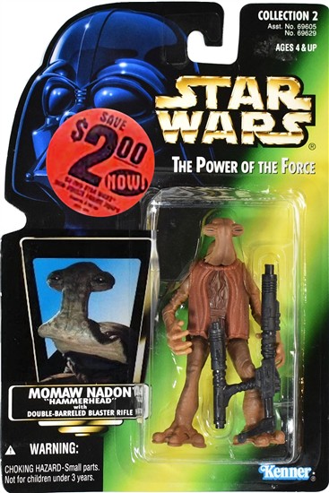 Momaw Nadon ''Hammerhead'' with double-barreled blaster rifle .01, photo, col. 2