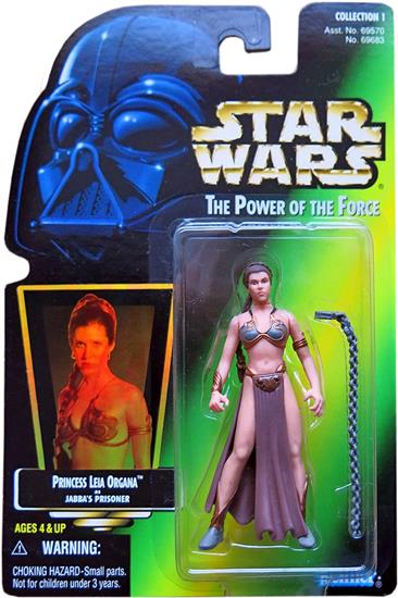Princess Leia Organa as Jabba's prisoner .00, holo, col. 1