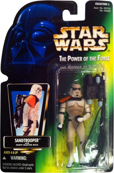 Stormtrooper with blaster rifle and heavy infantry cannon .01, photo, col. 3, new bubble