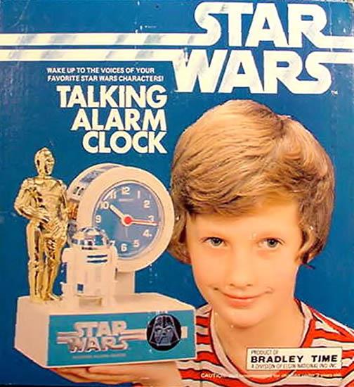 C-3PO and R2-D2 battery-operated quartz clock