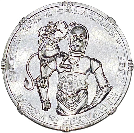 C-3PO and Salacious Jabba's Servants