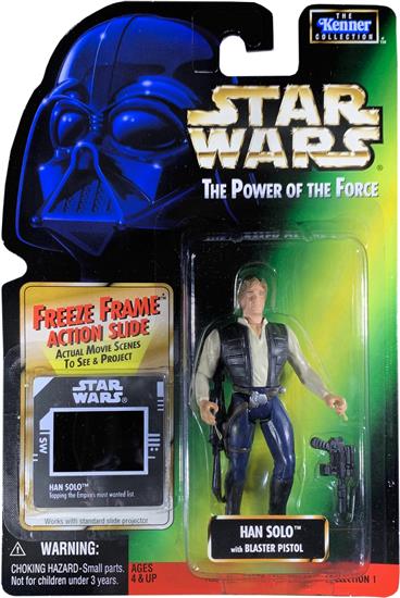 Han Solo with blaster pistol .02, col. 1