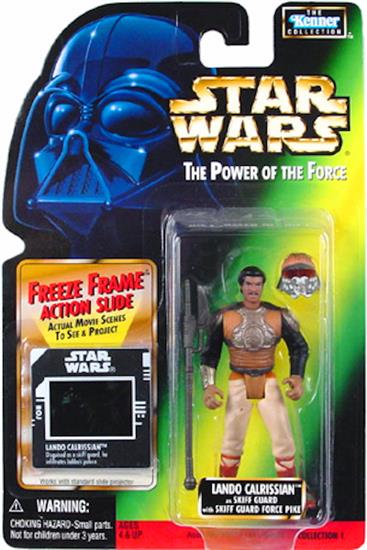 Lando Calrissian as skiff guard with skiff guard force pike .02, col. 1