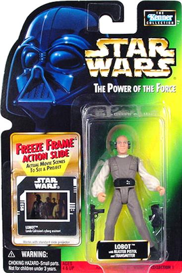 Lobot with blaster pistol and transmitter .00, col. 1