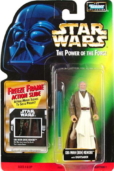 Obi-Wan (Ben) Kenobi with lightsaber .03, col. 1, short saber