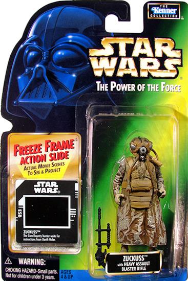 Zuckuss with heavy assault blaster rifle .00, col. 3