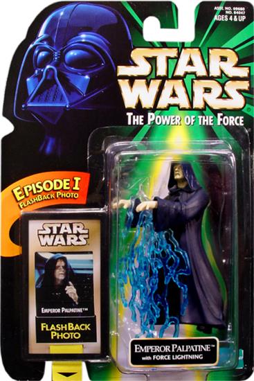 Emperor Palpatine with Force lightning .00