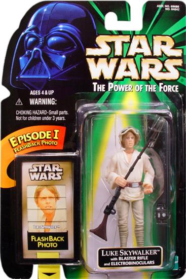 Luke Skywalker with blaster rifle and electrobinoculars .00