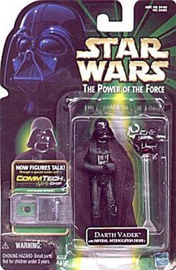 Darth Vader with Imperial interrigation droid .0000, foil chip