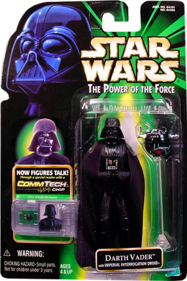 Darth Vader with Imperial interrigation droid .0000, white chip