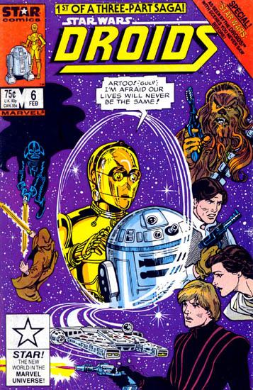 6 Star Wars According to the Droids, Book I