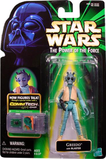 Greedo with blaster .0000, foil chip