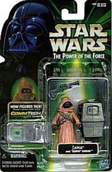 Jawa and ''Gonk'' droid .0000, no pegholes in feet