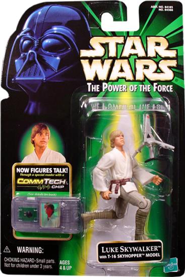 Luke Skywalker with T16 Skyhopper model .0000, foil chip