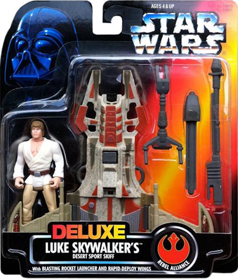 Luke Skywalker with Desert Sport Skiff .00