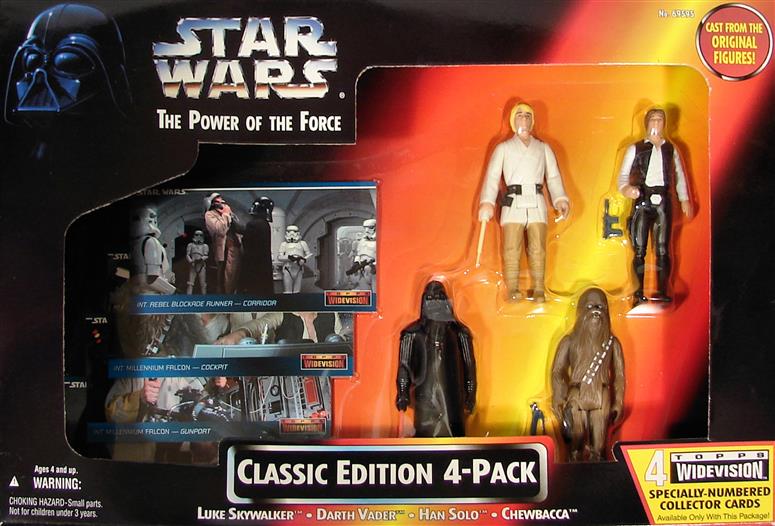 Classic; Chewbacca, Darth Vader, Han Solo, Luke Skywalker