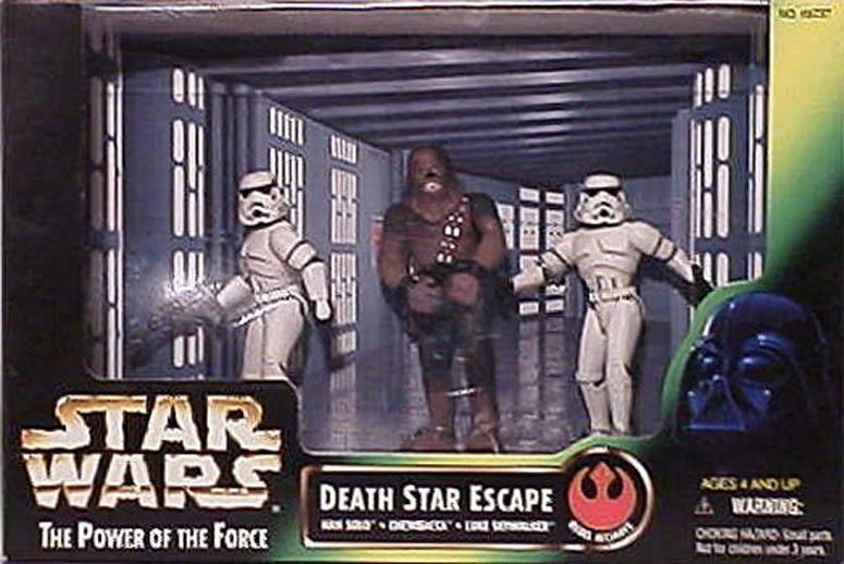 Death Star Escape; Han and Luke in Stormtrooper Disguises, and Chewbacca .01