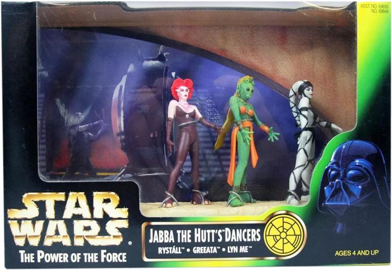 Jabba's Dancers; Rystall, Greeta, Lyn Me .00