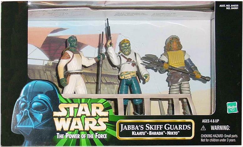 Jabba's Skiff Guards; Klaatu, Barada, Nikto