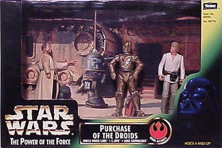 Purchase of the Droids; Luke Skywalker, Uncle Owen, C-3PO .01