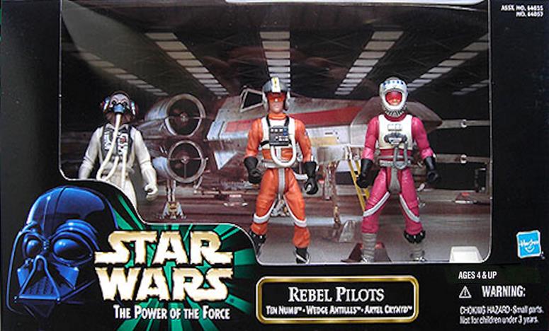 Rebel Pilots; Ten Numb, Wedge Antilles, Arvel Crynyd