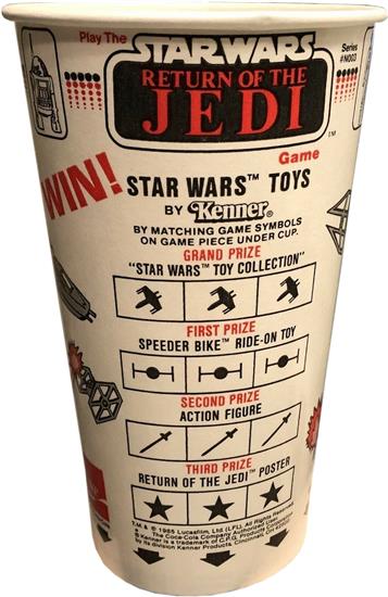 Advertises Kenner Toys with game piece attached, theater promotion