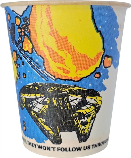''Don't worry, they won't follow us through this asteroid field!'' Han exclaimed.