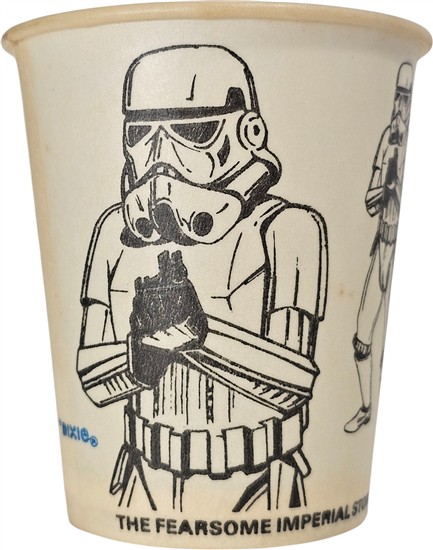 The fearsome Imperial stormtroopers and their leader Darth Vader.